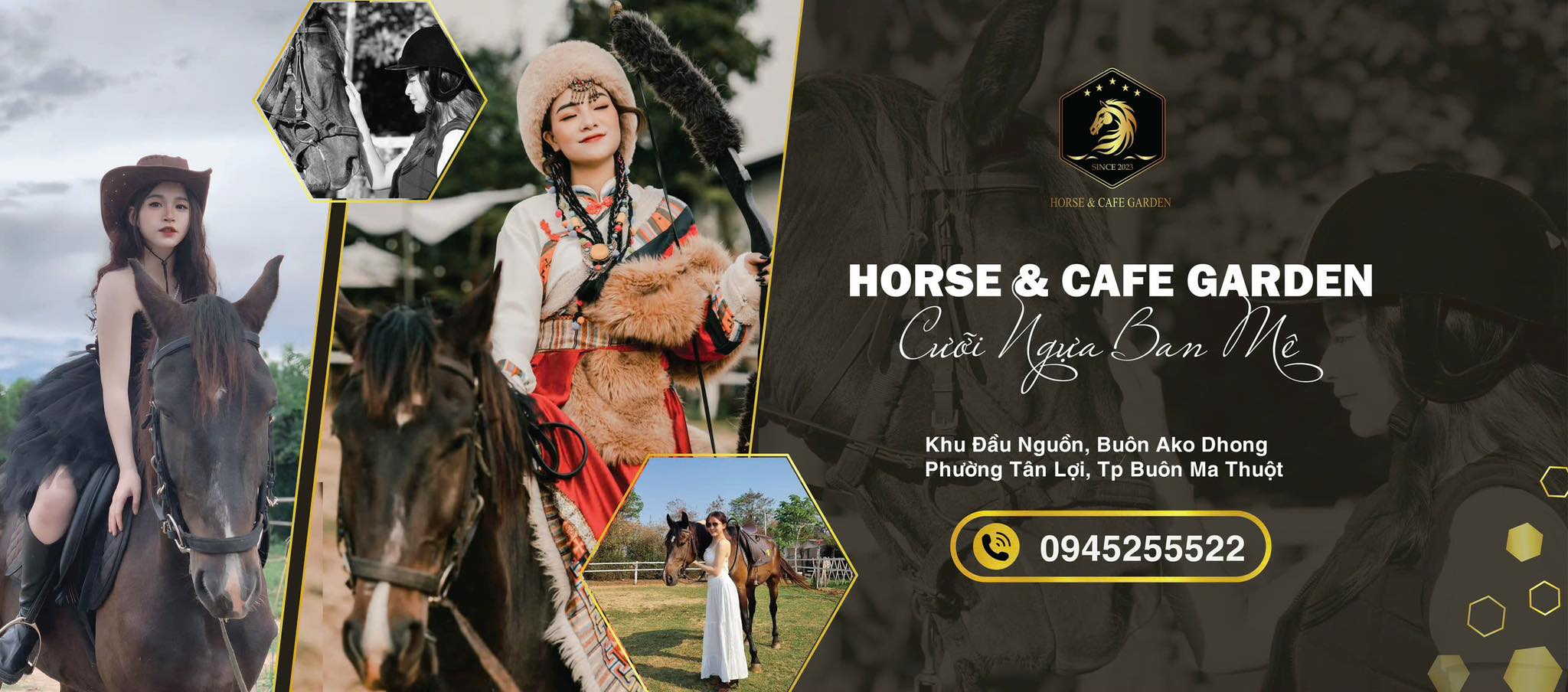 Horse & Cafe Garden – Cưỡi Ngựa Ban Mê