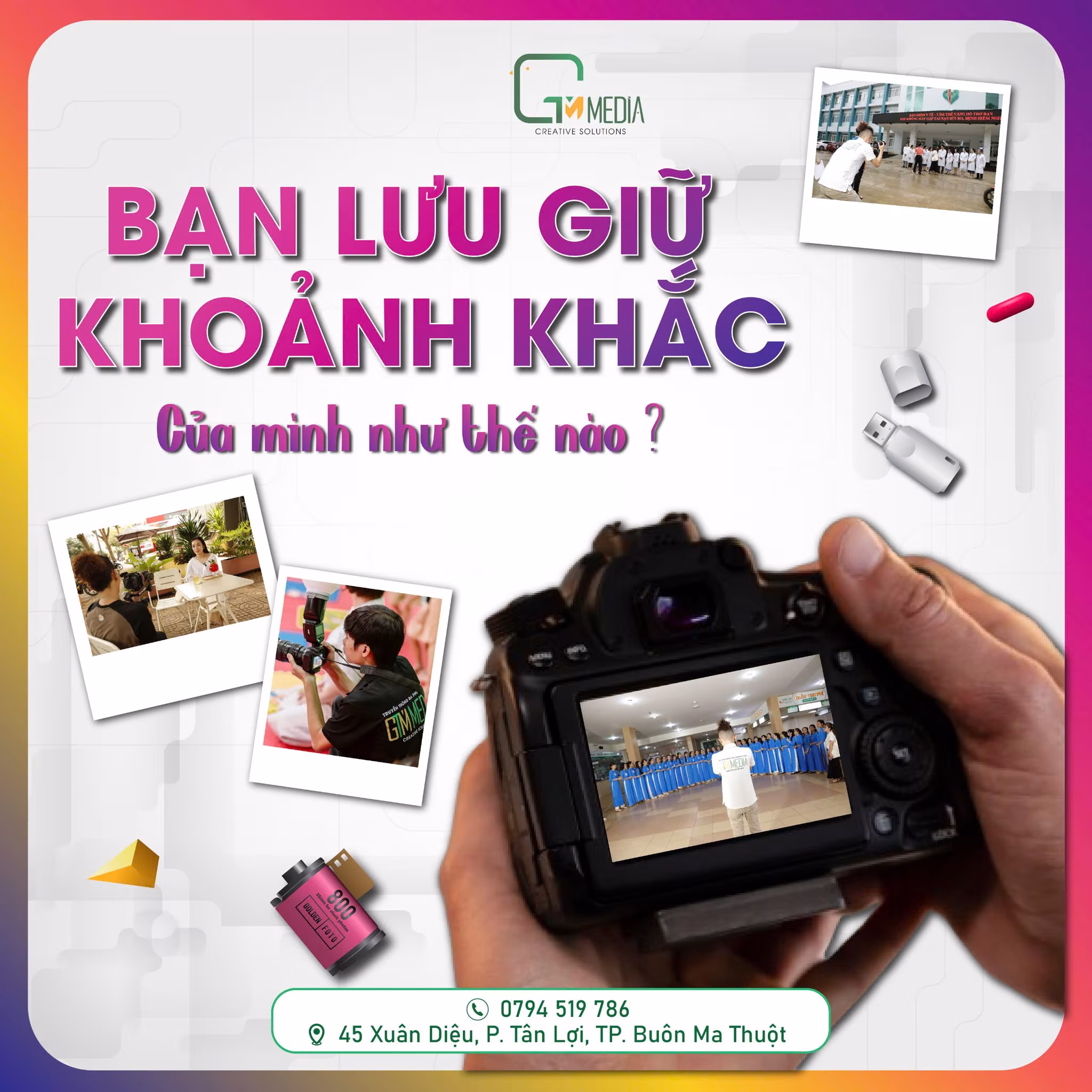 Bạn Muốn Tìm Dịch Vụ Chụp Ảnh – Chọn Ngay GTM Media